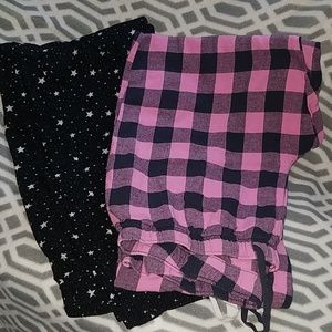 Large old navy women pj bottoms